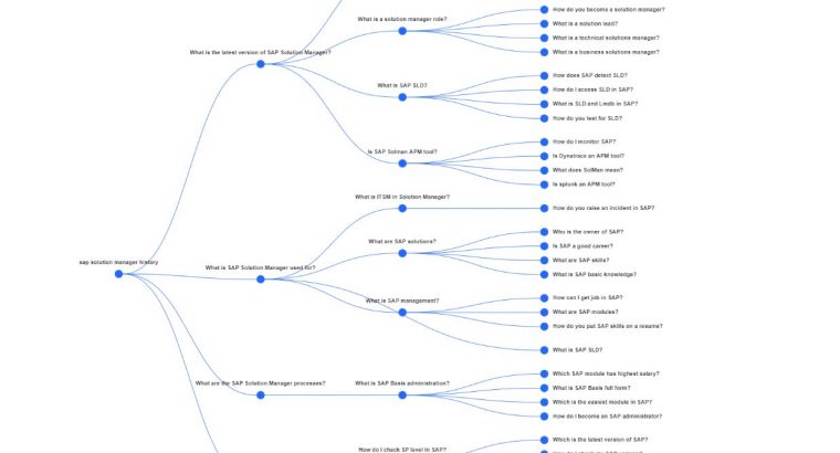 SAP Solution Manager Evolution/ History